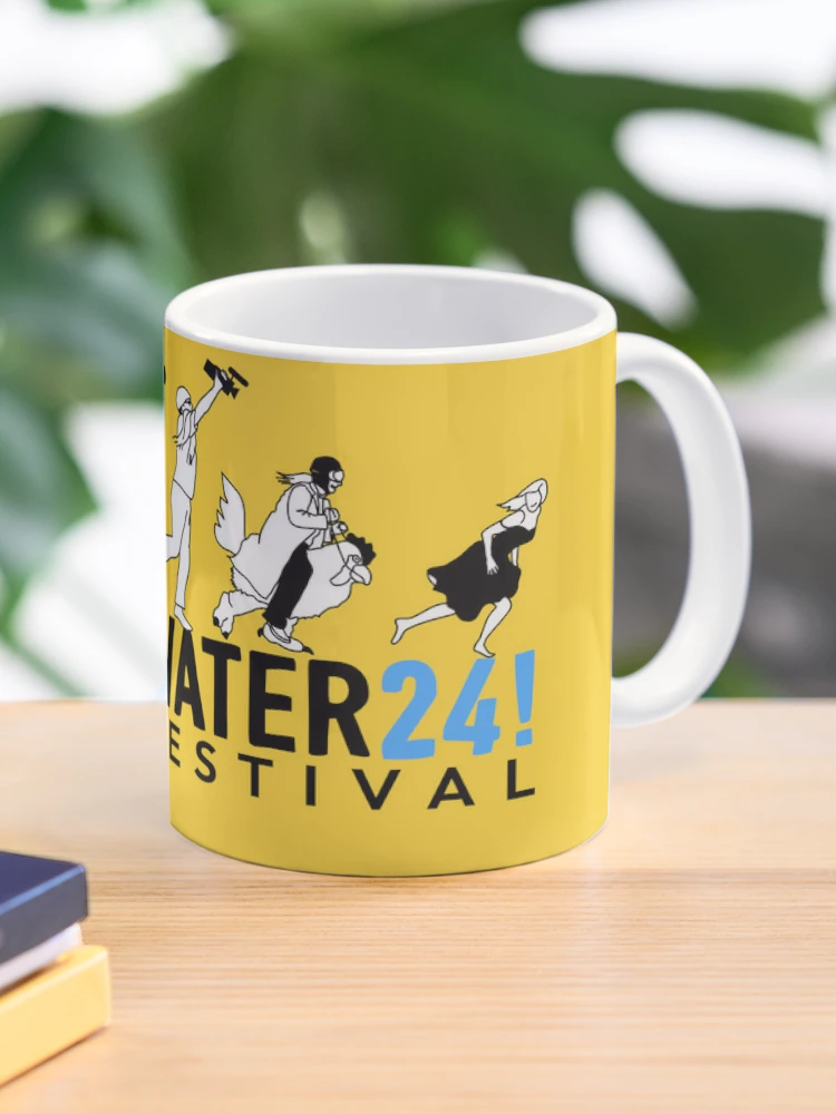 clapboard and popcorn on a yellow background